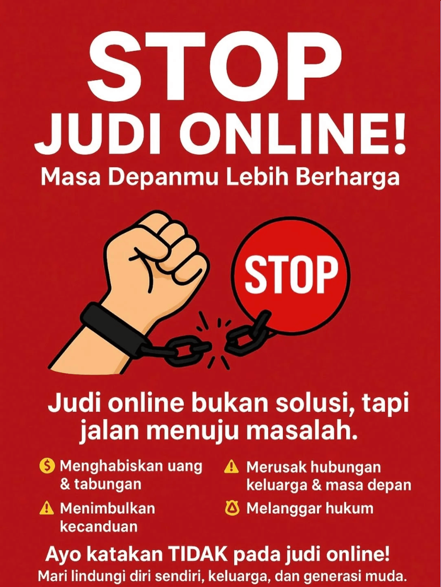 Stop Judi Online (JUDOL) Poster